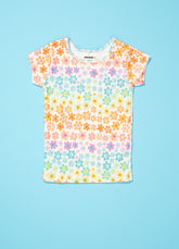 Camiseta Manga Curta - Happy Flowers